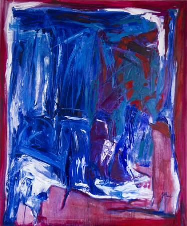 Print of Abstract Expressionism Abstract Paintings by Birute Nomeda Stankuniene