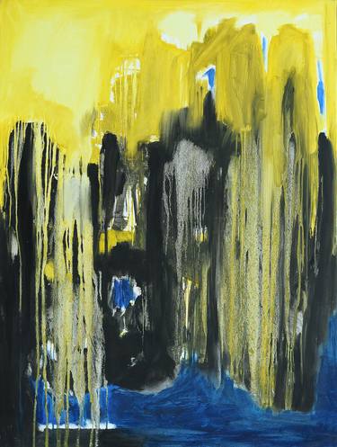 Original Abstract Expressionism Abstract Paintings by Birute Nomeda Stankuniene