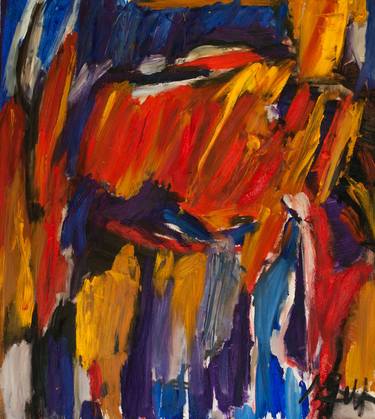 Print of Abstract Expressionism Abstract Paintings by Birute Nomeda Stankuniene