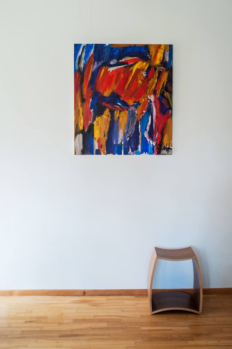 Original Abstract Painting by Birute Nomeda Stankuniene