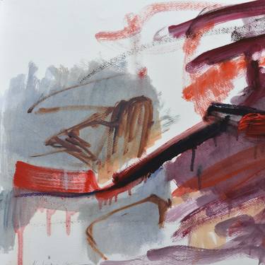 Print of Abstract Expressionism Abstract Paintings by Birute Nomeda Stankuniene