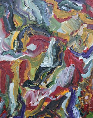 Print of Abstract Expressionism Abstract Paintings by Birute Nomeda Stankuniene