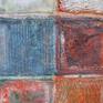 flat sheet canvas ,need frame, its easy to roll for delivery,
Its nice with vintage rustic deco . I used lot of different material to great different exiting texture .