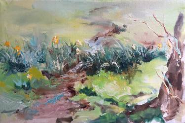 Original Landscape Paintings by Costache Popescu-Ghergani