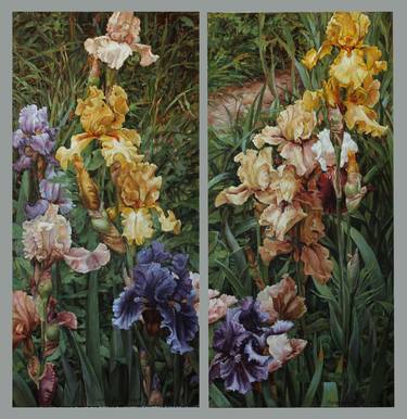 Original Floral Paintings by Marina Podgaevskaya