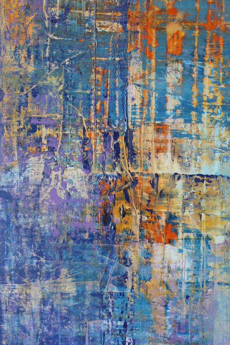 Original Abstract Expressionism Abstract Painting by Marina Podgaevskaya