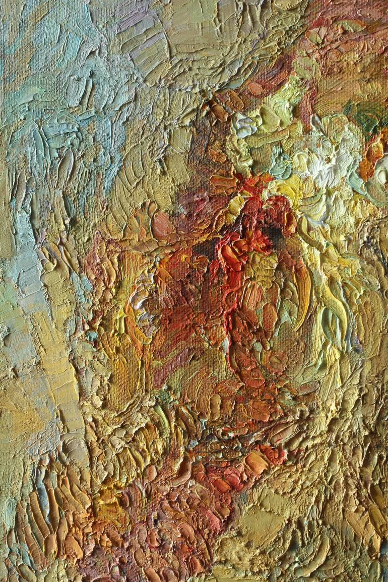 Original Abstract Expressionism Abstract Painting by Marina Podgaevskaya