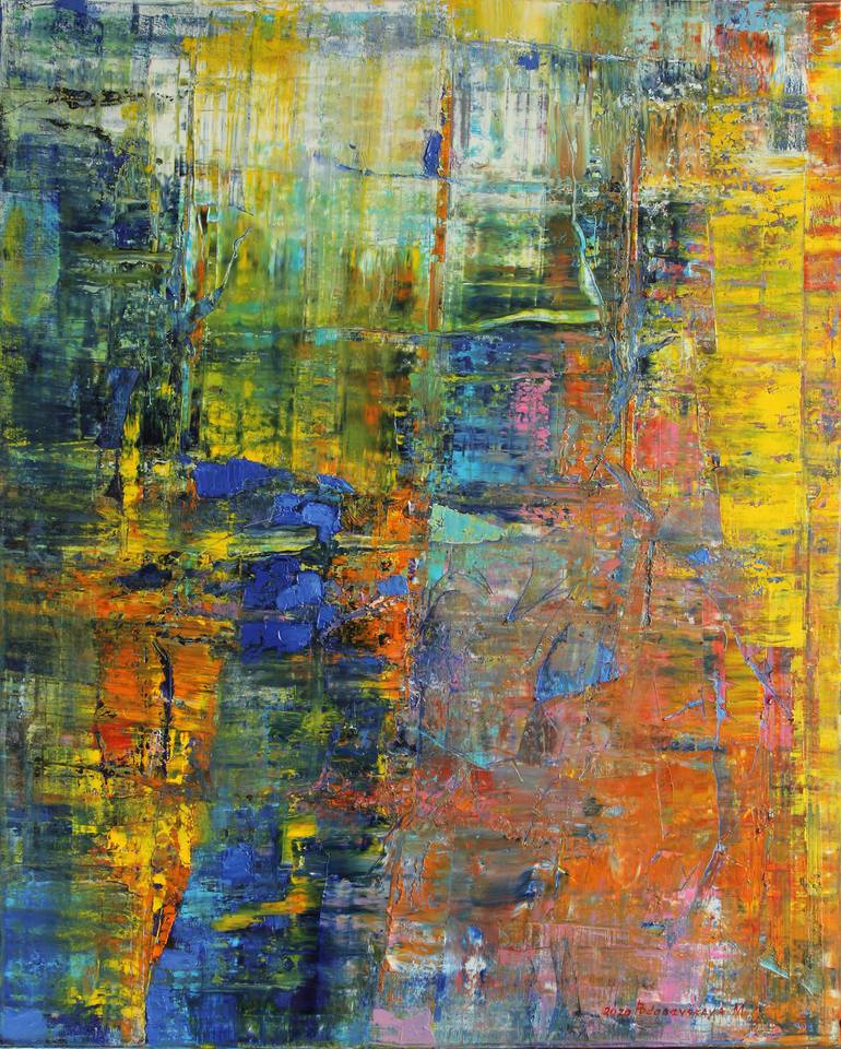 Monologue .Autumn. 100х80 Painting by Marina Podgaevskaya | Saatchi Art