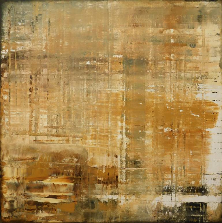 Original Modernism Abstract Painting by Lynn Hughes