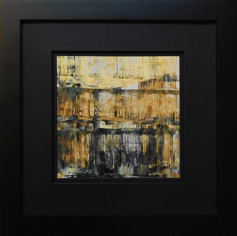 Original Modernism Abstract Painting by Lynn Hughes