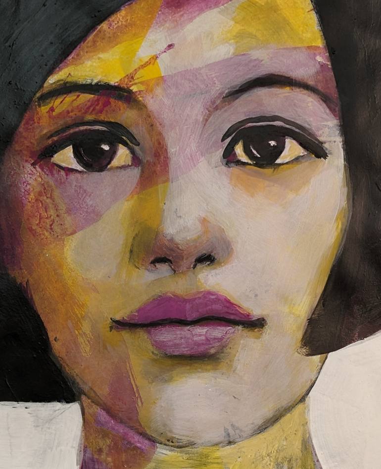 Original Portraiture People Painting by Richard Kuhn