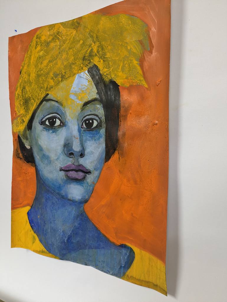 Original Portraiture Portrait Painting by Richard Kuhn