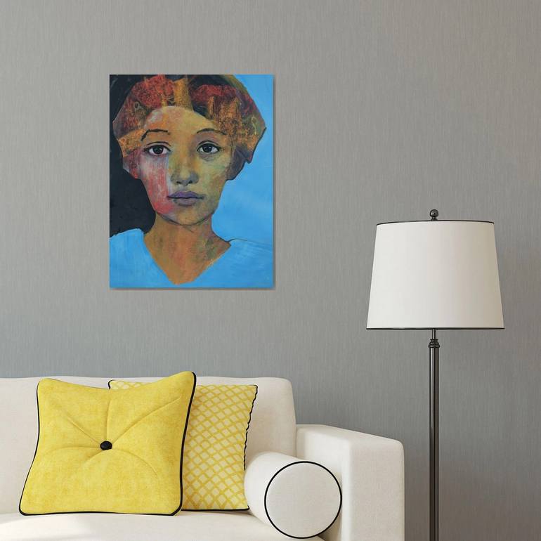 Original Portraiture People Painting by Richard Kuhn