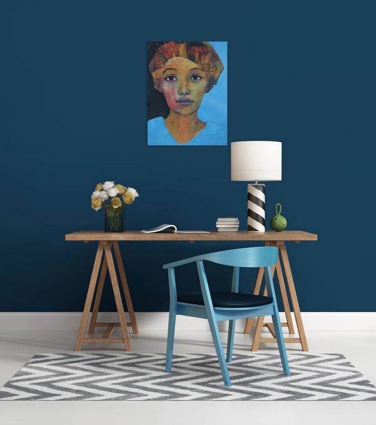 Original Portraiture People Painting by Richard Kuhn