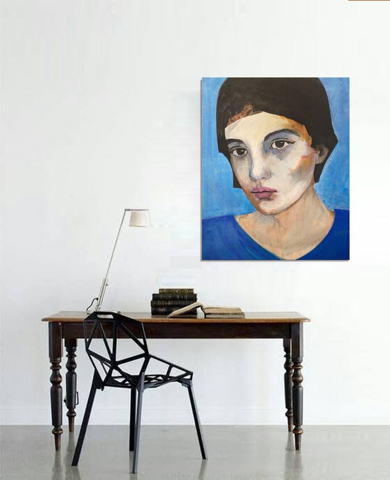Original Contemporary People Painting by Richard Kuhn