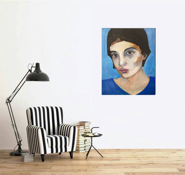 Original Contemporary People Painting by Richard Kuhn