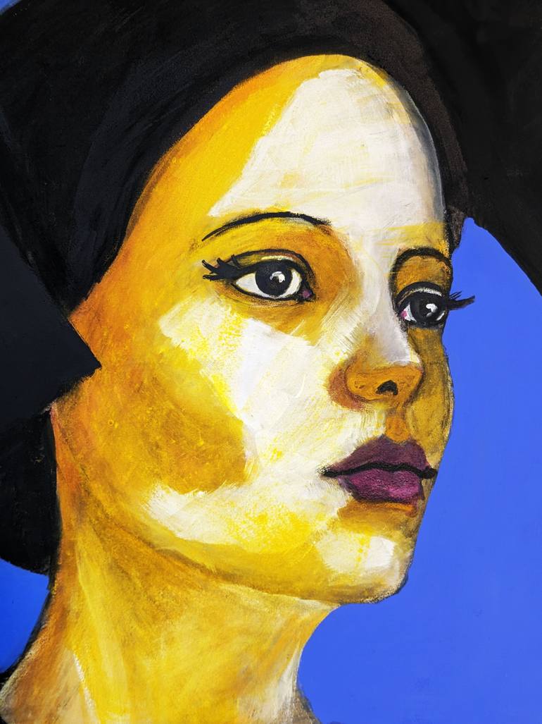Original Portraiture People Painting by Richard Kuhn