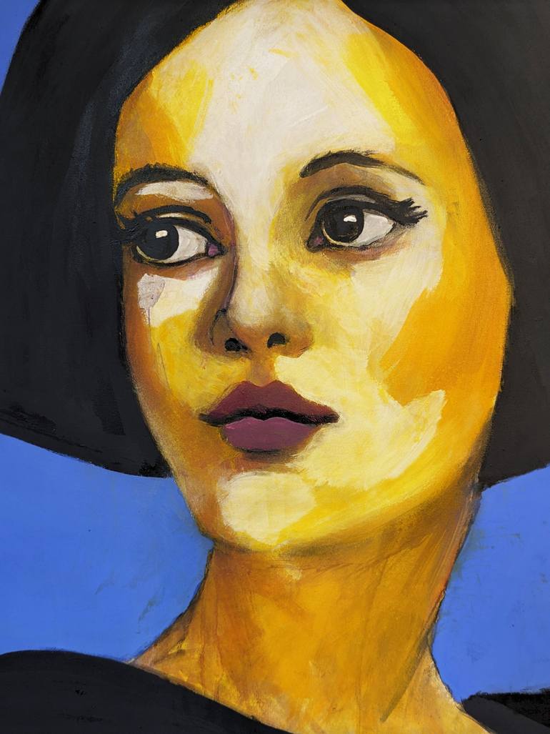 Original Portraiture People Painting by Richard Kuhn
