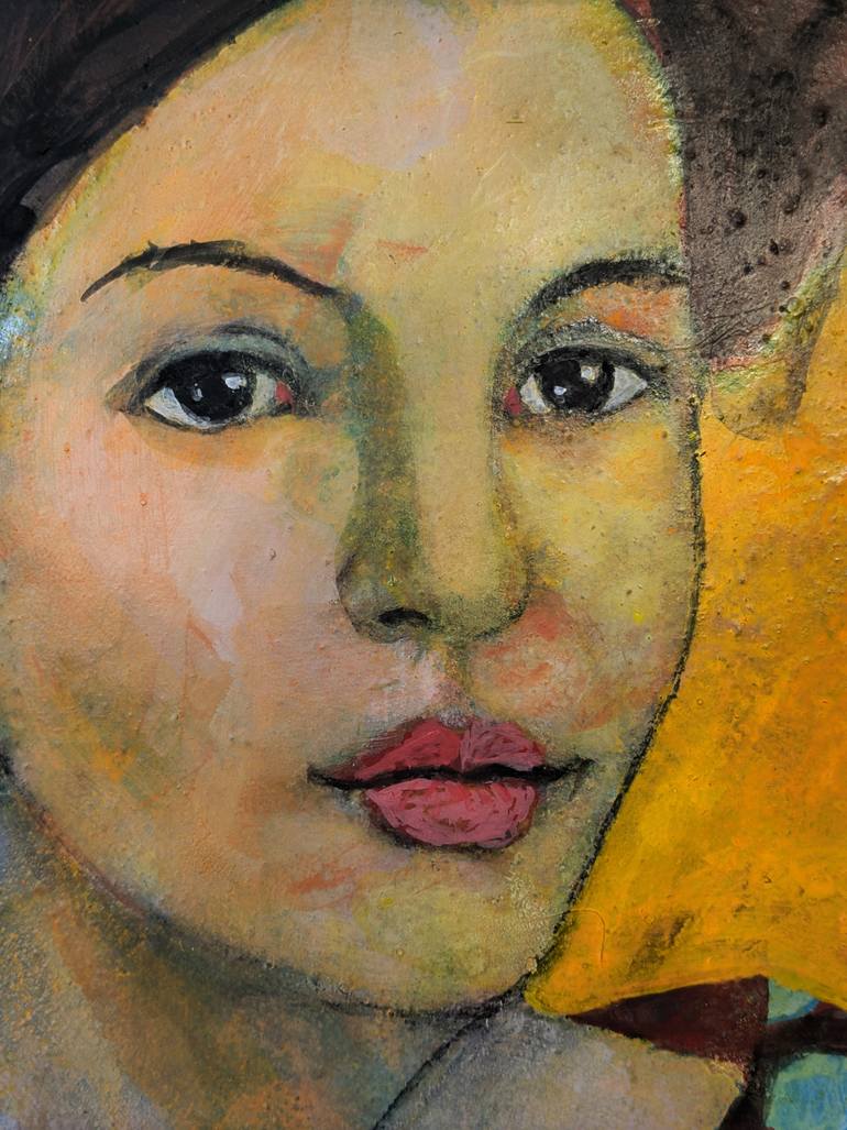 Original Portraiture People Painting by Richard Kuhn