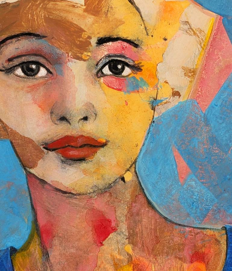 Original Portraiture People Painting by Richard Kuhn