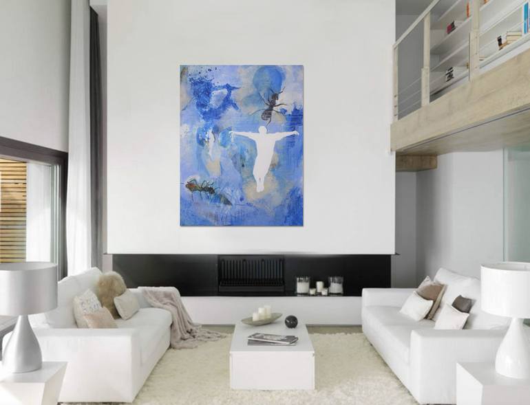 Original Abstract Painting by richard kuhn