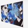 For a long time I thought about painting a portrait of David Bowie. Then months later after his death I started to paint a small series - David from memory
Title: " Abstract Painting with figures ( Dandy blue ) "
Size: 62.99` x 43.30` x 1.57 inches / 160 x 110 cm
Medium: Acrylics on streched canvas - ready to hang
Painting is Signed - certificate of authenticity
If you have any questions please don't hesitate to contact me.
Thanks for looking!..