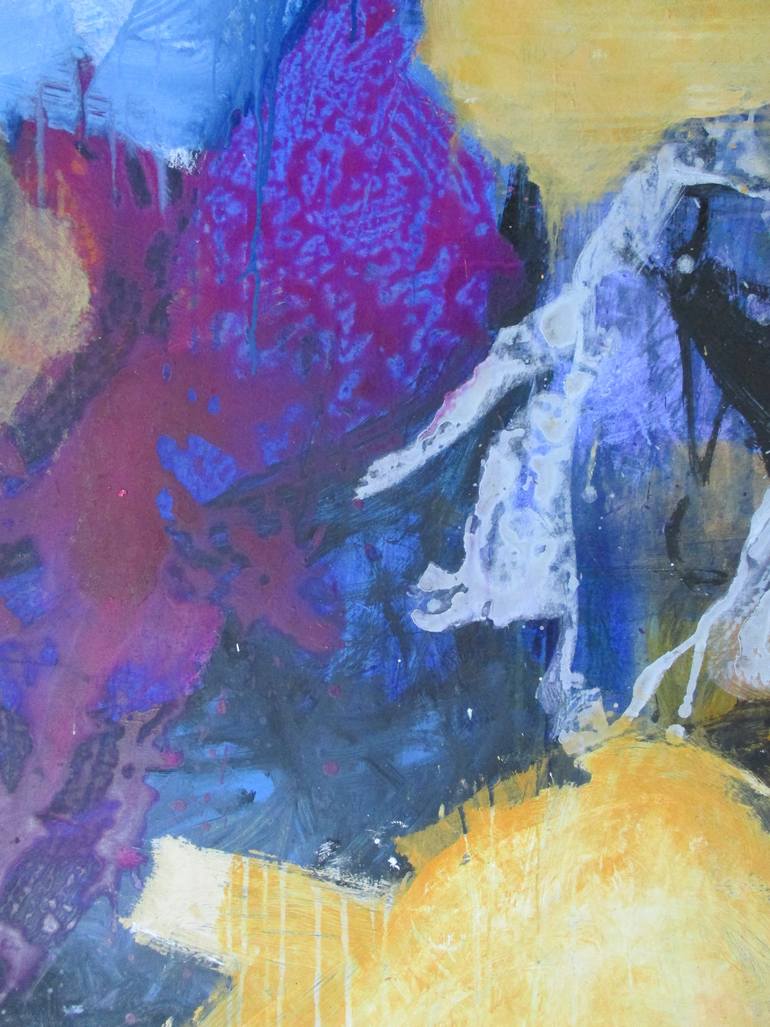 Original Abstract Painting by Richard Kuhn