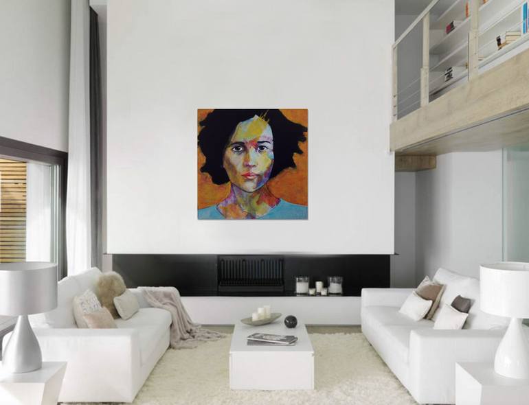 Original Portraiture People Painting by Richard Kuhn