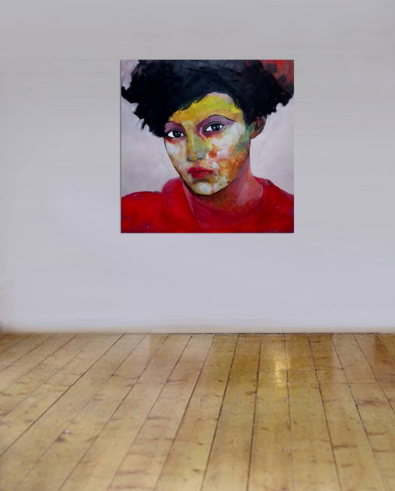 Original Portraiture People Painting by Richard Kuhn