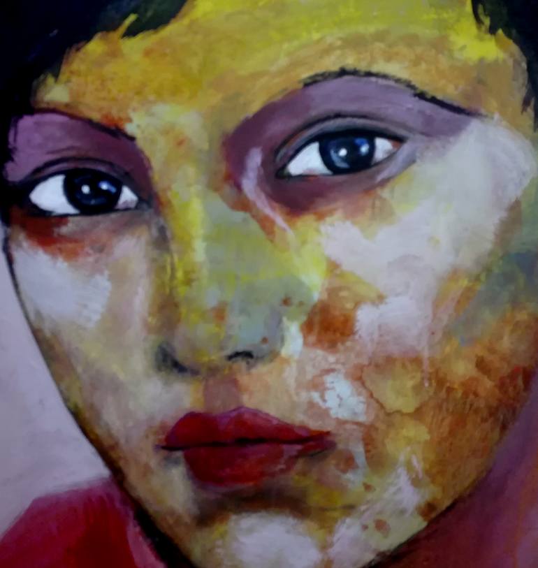 Original Portraiture People Painting by Richard Kuhn