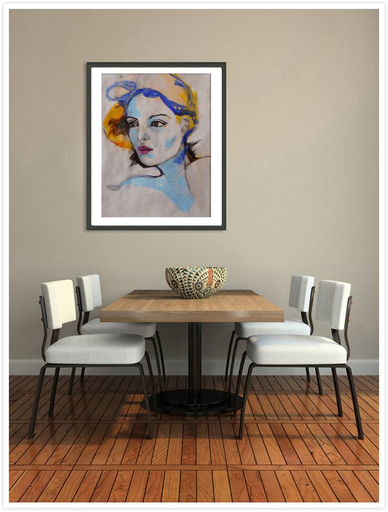 Original Portraiture Portrait Painting by Richard Kuhn