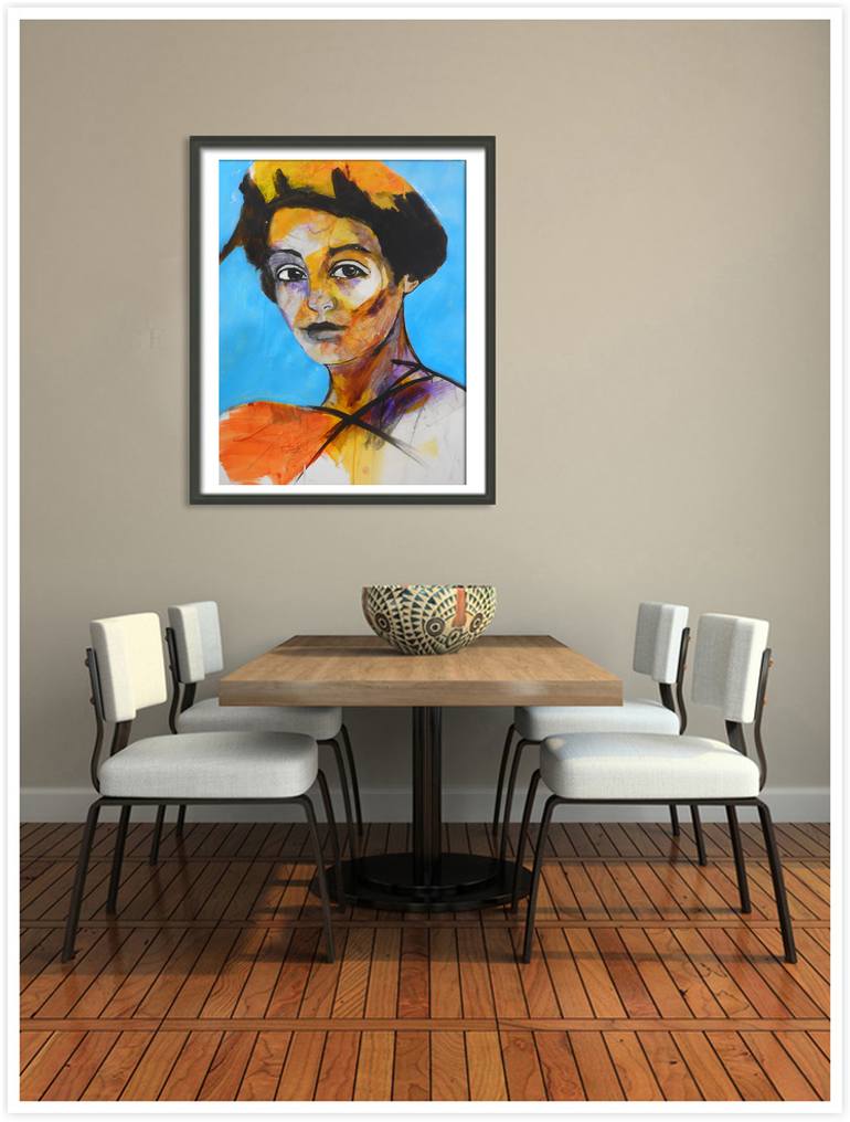 Original Portraiture Portrait Painting by Richard Kuhn