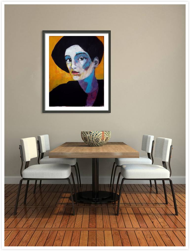 Original Portraiture People Painting by Richard Kuhn