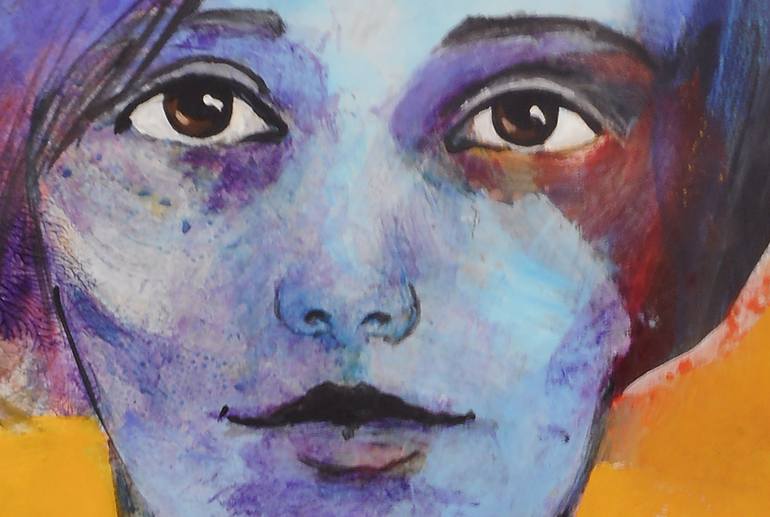 Original Portraiture People Painting by Richard Kuhn