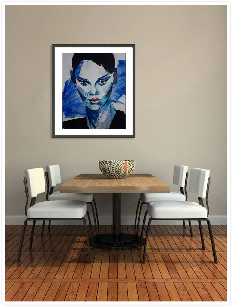 Original Portraiture People Painting by Richard Kuhn