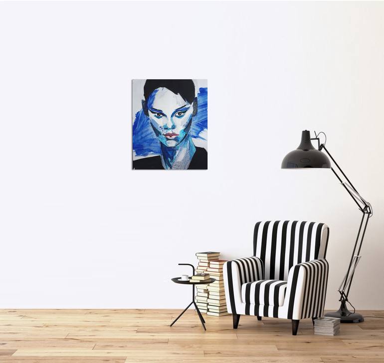 Original Portraiture People Painting by Richard Kuhn