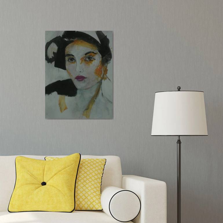 Original Portraiture People Painting by Richard Kuhn