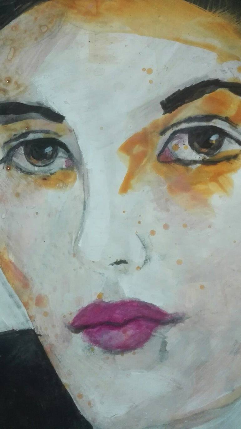 Original Portraiture People Painting by Richard Kuhn