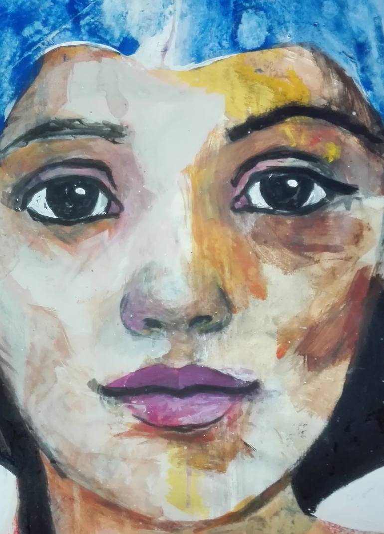 Original Portraiture People Painting by Richard Kuhn