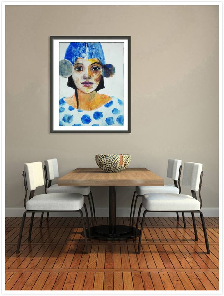 Original Portraiture People Painting by Richard Kuhn