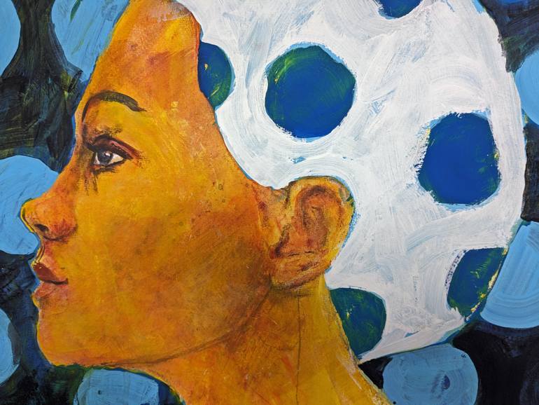 Original Portraiture People Painting by Richard Kuhn