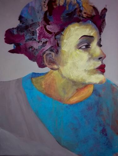 Original Portraiture Portrait Paintings by richard kuhn