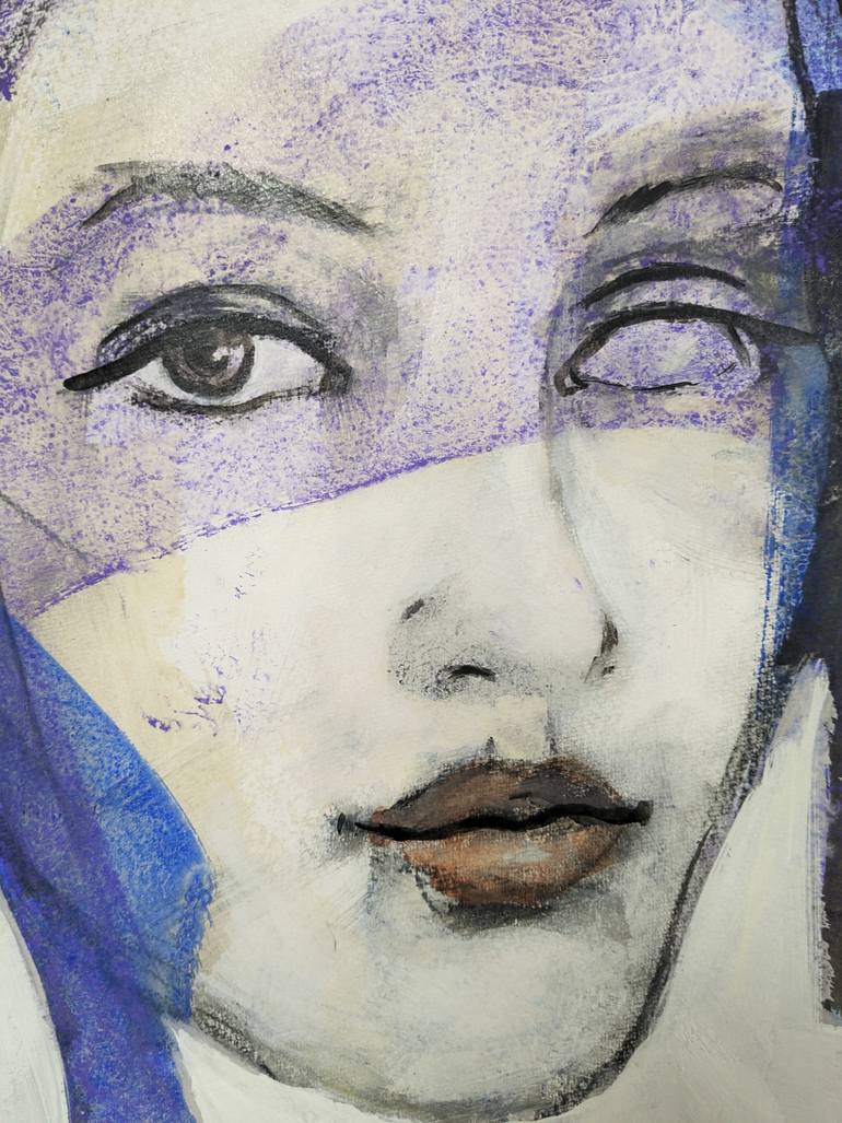 Original Portraiture People Painting by Richard Kuhn