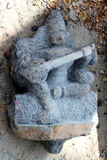 Original Religious Sculpture by Subramanya Charya