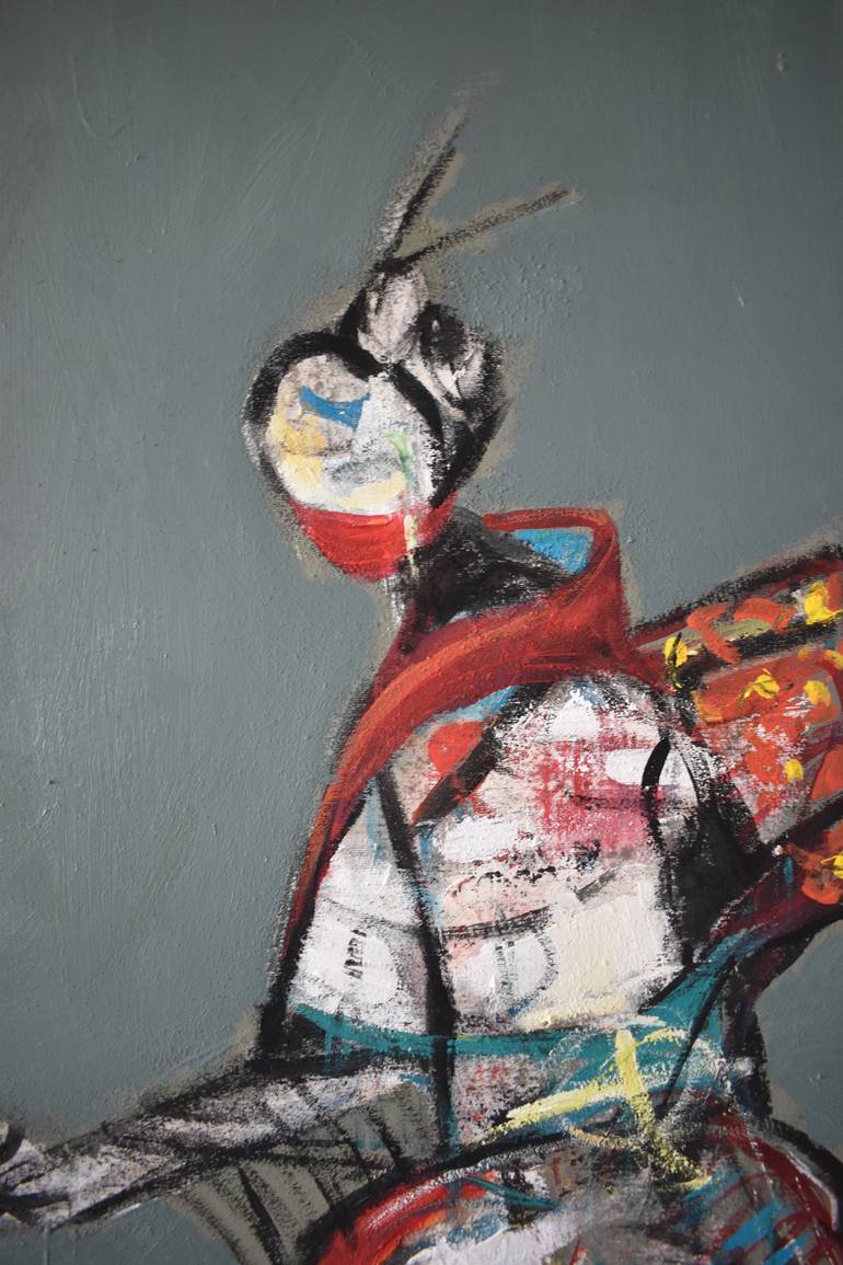 Original Expressionism Women Painting by Roberto Gutiérrez Currás