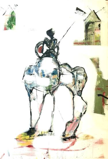 Original Expressionism Language Painting by Roberto Gutiérrez Currás