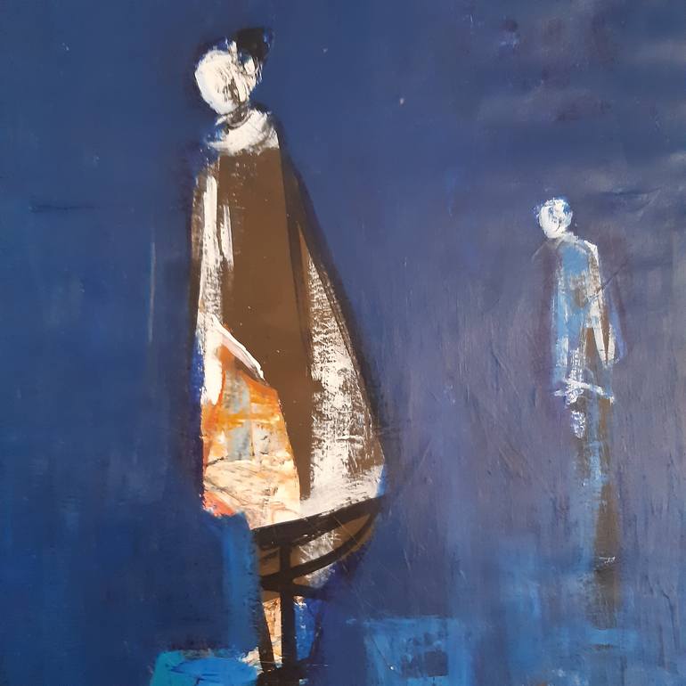 Original Expressionism Other Painting by Roberto Gutiérrez Currás