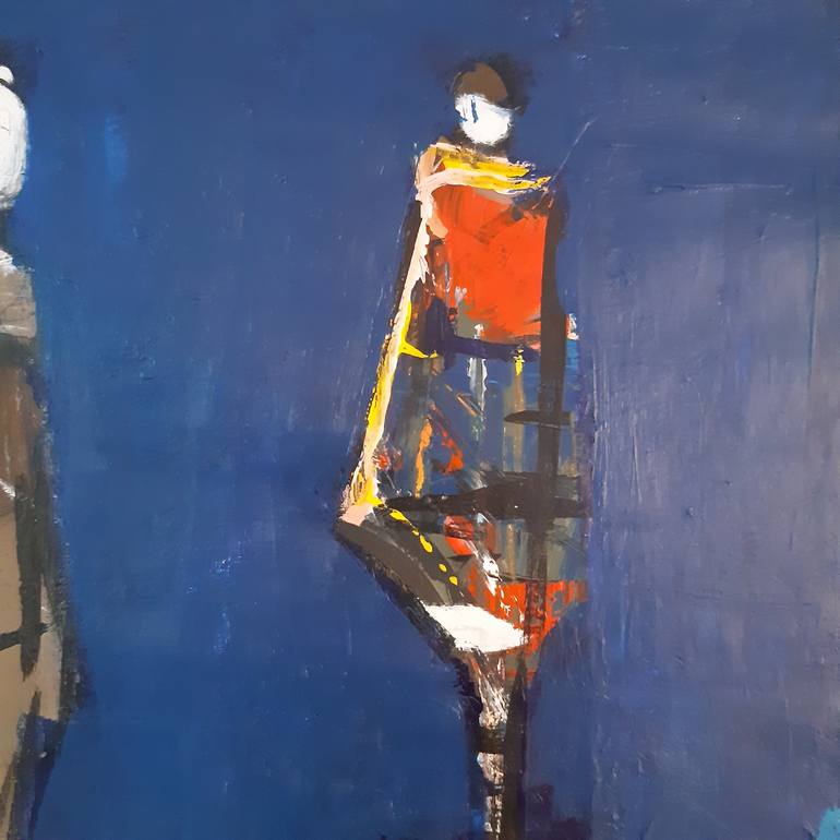 Original Expressionism Other Painting by Roberto Gutiérrez Currás