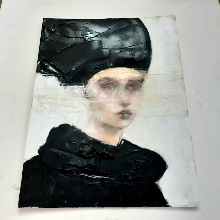Original Expressionism Time Painting by Roberto Gutiérrez Currás
