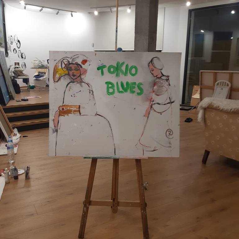 Original Expressionism Other Painting by Roberto Gutiérrez Currás